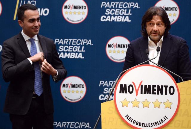 Salvatore Caiata e Luigi Di Maio