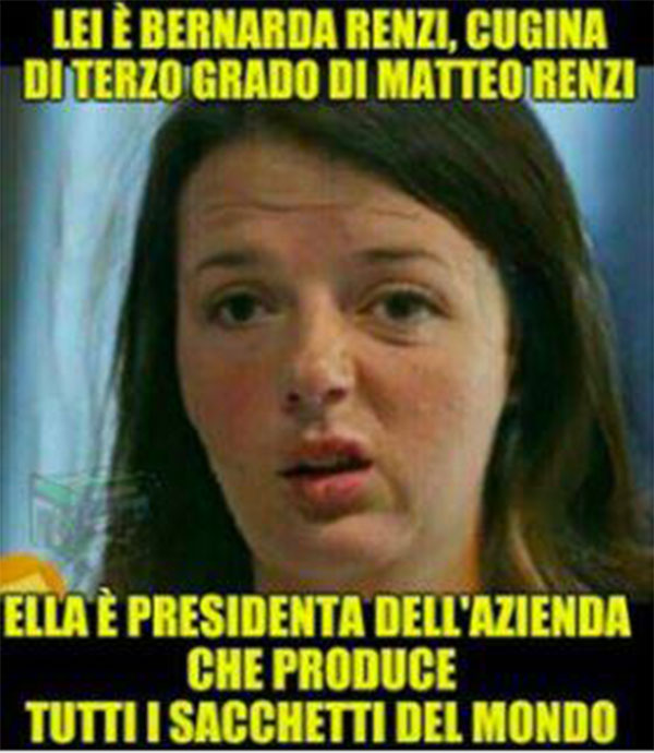 Meme politica Renzo Mattei 2