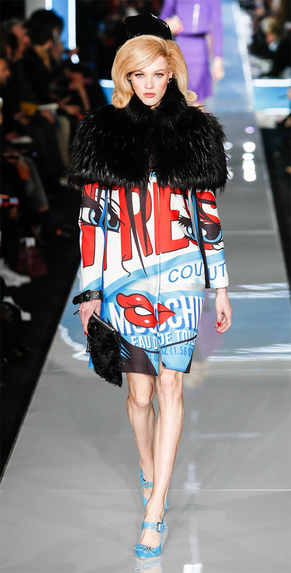 MIlano fashion week MOSCHINO 022 A W 2018