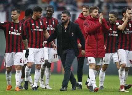 Milan-Chievo 3-2, Gattuso: "Senza Var non avremmo vinto"