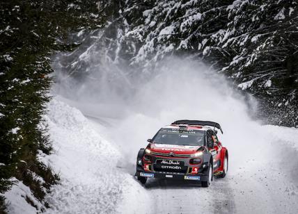 Le Citroen C3 WRC protagoniste al Rally di Svezia