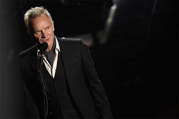 SanRemo seconda serata sting