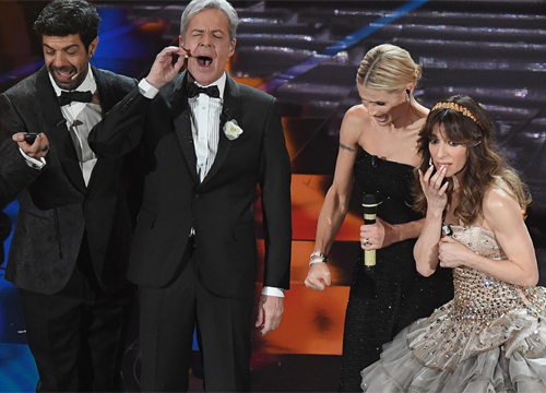 Sanremo 2018 (Lapresse) Sanremo 2018 (Lapresse)