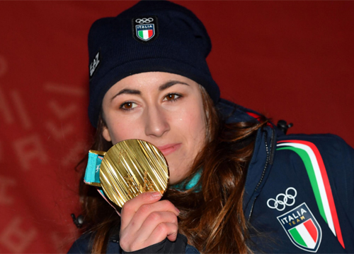 Sofia Goggia (foto Lapresse) Sofia Goggia (foto Lapresse)