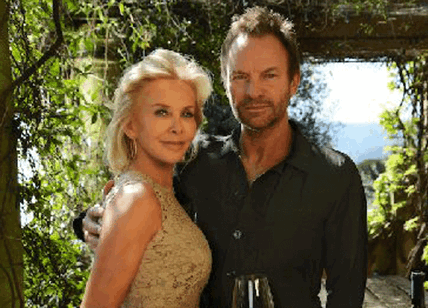 Sting, con la moglie Trudie Styler, inaugura Anteprime di Toscana 2018