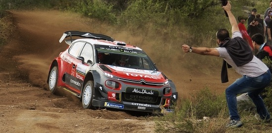 Rally Argentina: la Citroen di Kris Meeke e Paul Nagle giù dal podio