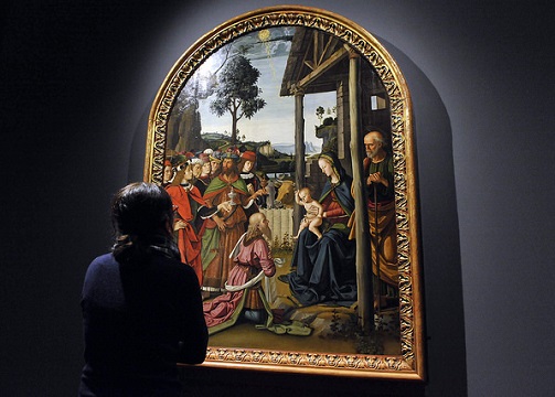 L'Adorazione dei Magi del Perugino L'Adorazione dei Magi del Perugino