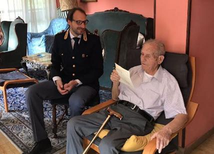 Torino, il poliziotto Angelo compie 100 anni