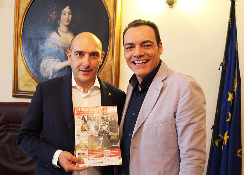 Alessandro Morelli con Igor Righetti ape