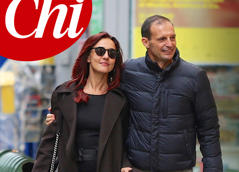 Massimiliano Allegri e Ambra Angiolini (foto CHI) Massimiliano Allegri e Ambra Angiolini (foto CHI)