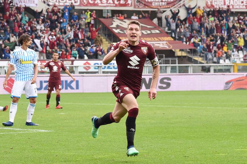 Andrea Belotti (foto Lapresse) Andrea Belotti (foto Lapresse)