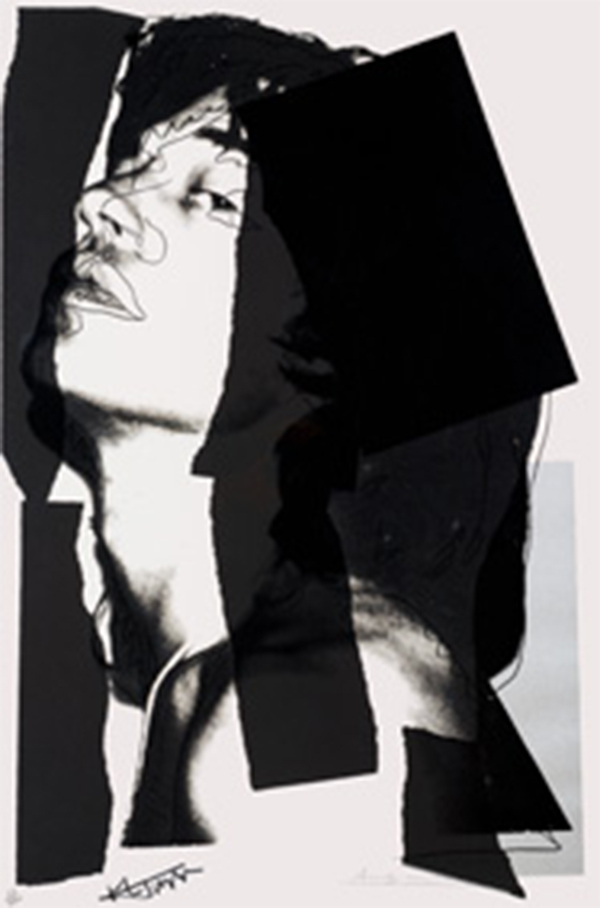 Andy Warhol Mick Jagger, 1975 Serigrafia su carta, 110,5x73,7 cm Collezione Jonathan Fabio, Agliana (PT) © The Andy Warhol Foundation for the Visual Arts Inc. by SIAE 2018 per A. Warhol Andy Warhol Mick Jagger, 1975 Serigrafia su carta, 110,5x73,7 cm Collezione Jonathan Fabio, Agliana (PT) © The Andy Warhol Foundation for the Visual Arts Inc. by SIAE 2018 per A. Warhol
