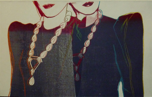 Andy Warhol Fashion (two female torsos), 1983 Acrilico e Serigrafia su tela, 51x81,5 cm Collezione Eugenio Falcioni, Monaco (MC) © The Andy Warhol Foundation for the Visual Arts Inc. by SIAE 2018 per A. Warhol Andy Warhol Fashion (two female torsos), 1983 Acrilico e Serigrafia su tela, 51x81,5 cm Collezione Eugenio Falcioni, Monaco (MC) © The Andy Warhol Foundation for the Visual Arts Inc. by SIAE 2018 per A. Warhol