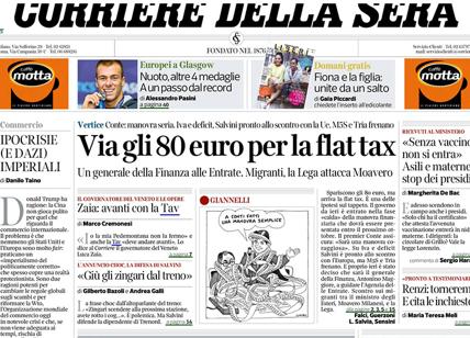 Conte contro Renzi, Corriere e Meli. Secca smentita di Palazzo Chigi