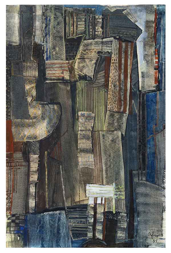 Fiera Afro senza titolo recto, 1951 Fiera Afro senza titolo recto, 1951