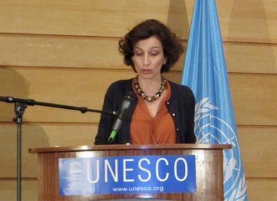Audrey Azoulay, Direttore generale Unesco ape