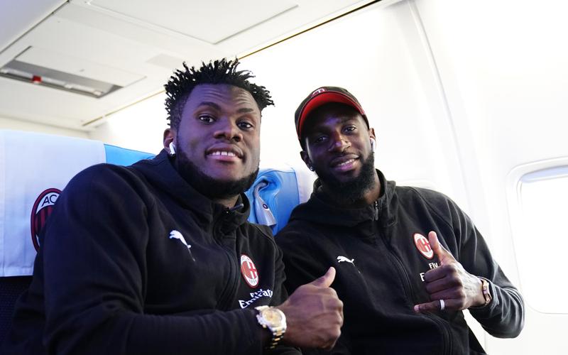 Bakayoko e Kessie (foto Lapresse) Bakayoko e Kessie (foto Lapresse)
