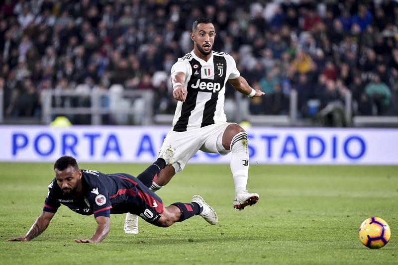 Benatia-Joao Pedro (foto Lapresse) Benatia-Joao Pedro (foto Lapresse)