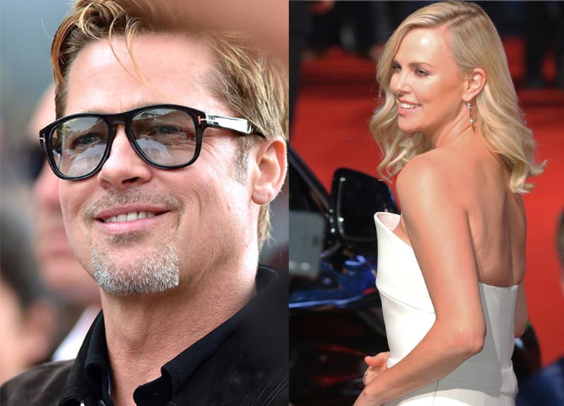 brad pitt charlize theron