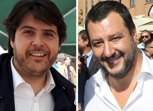 Stefano Buffagni e Matteo Salvini Stefano Buffagni e Matteo Salvini