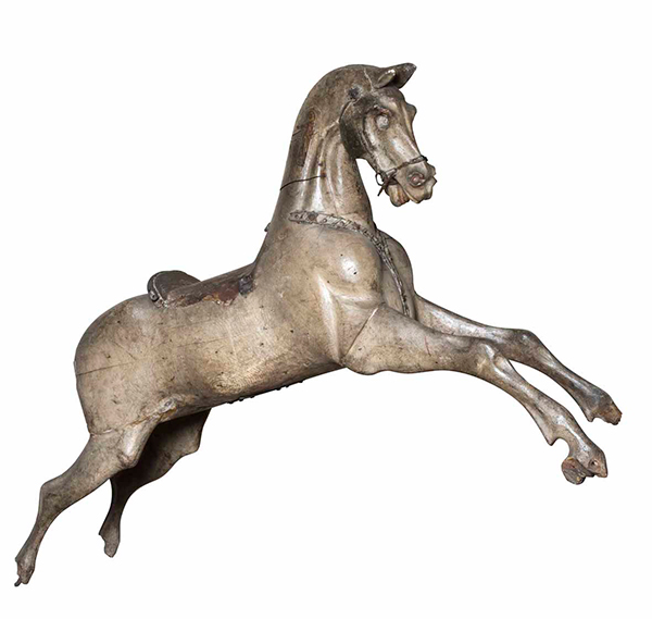 Cavallo a dondolo, XVIII secolo Cavallo a dondolo, XVIII secolo