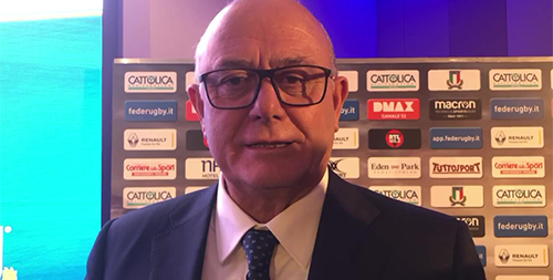 Cattolica Test Match 2018 Paolo Bedoni sulla partnership Cattolica FIR video