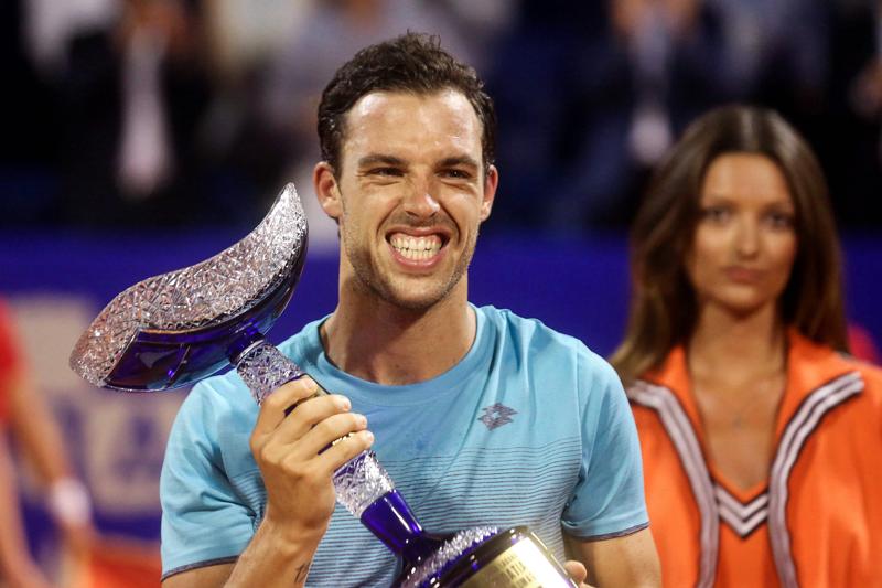 Marco Cecchinato (foto Lapresse) Marco Cecchinato (foto Lapresse)