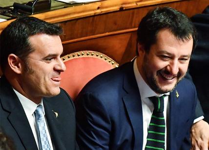 Salvini: "Basta litigi tra M5S e Forza Italia o si torna al voto"