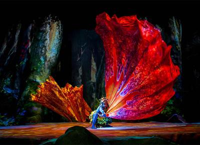 Cirque du Soleil toruk show highlights ape