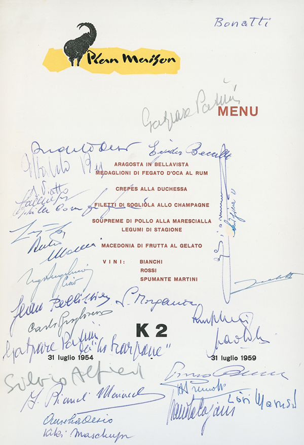 PLAN MAISON – K2 31 LUGLIO 1954 - 31 LUGLIO 1959, 1959. PLAN MAISON – K2 31 LUGLIO 1954 - 31 LUGLIO 1959, 1959.