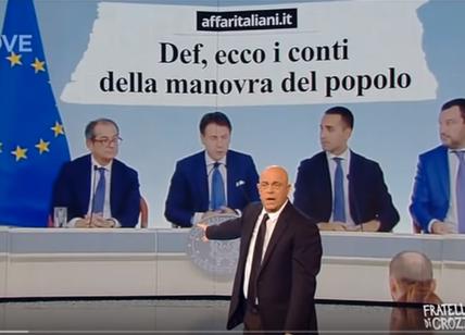 Crozza apre il programma con Affaritaliani. E trionfa negli ascolti tv