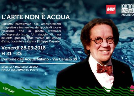 MM, Philippe Daverio venerdì 28 alla Centrale dell'Acqua di Milano