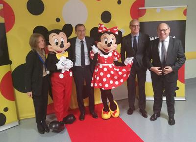 Disney inaugural MediCinema Niguarda con Sala Rovazzi e Della ape