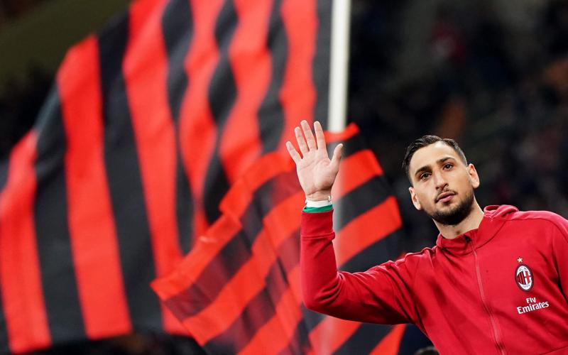 Gianluigi Donnarumma (foto Lapresse)