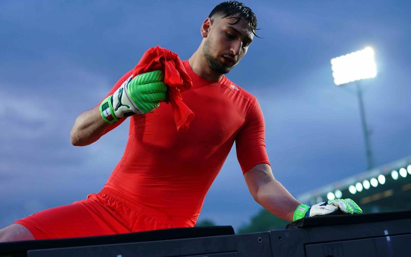 Donnarumma (foto Lapresse) Donnarumma (foto Lapresse)