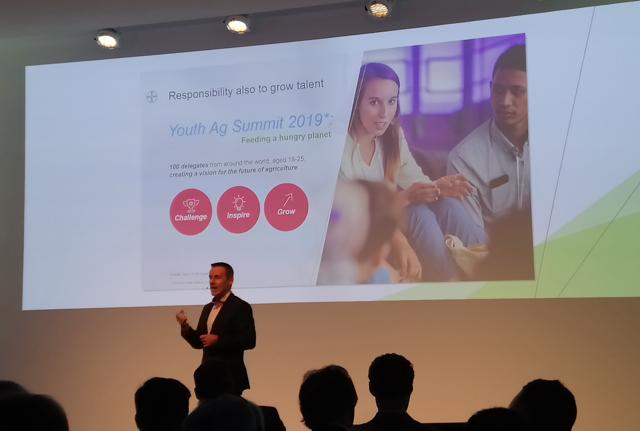 Liam Condon, membro del board di Bayer AG e Presidente della Divisione Crop Science