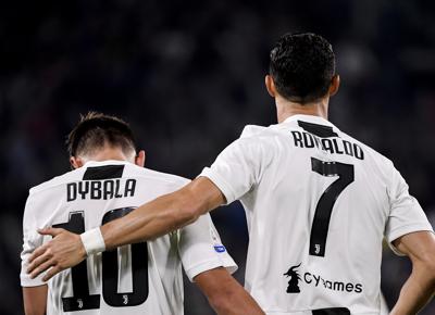 dybala ronaldo juventus