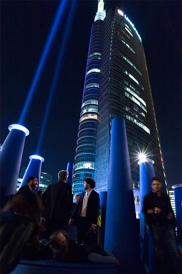 Installazione LightHenge di Studio Boeri per Edison. Installazione LightHenge di Studio Boeri per Edison.