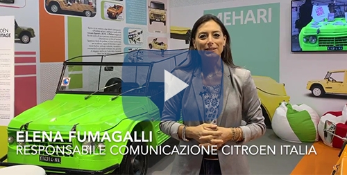Elena Fumagalli Responsabile Comunicazione Citroen Italia video