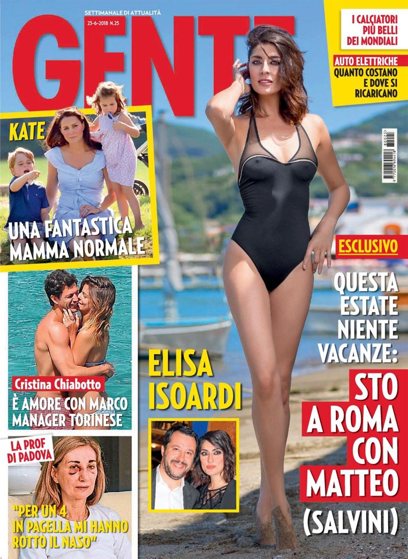 elisa isoardi gente copertina