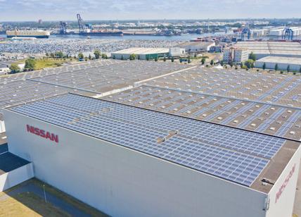 Nissan: accende il più grande tetto solare condiviso dei Paesi Bassi