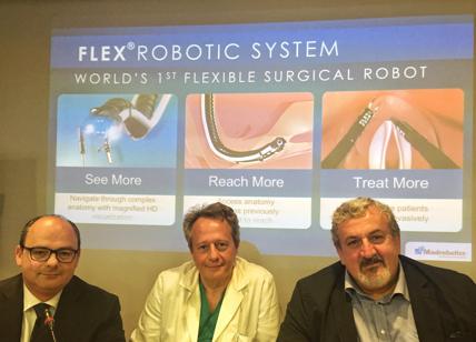 Barletta, il Flex Robotic System Chirurgia oncologica di precisione