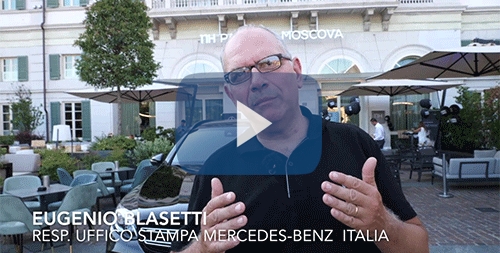 Eugenio Blasett Mercedes Benz Italia video Eugenio Blasett Mercedes Benz Italia video