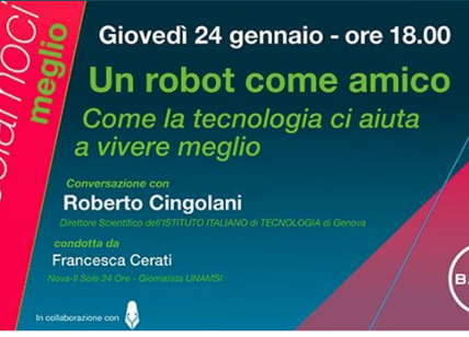 Bayer, "Un robot come amico": incontro con il Professor Roberto Cingolani