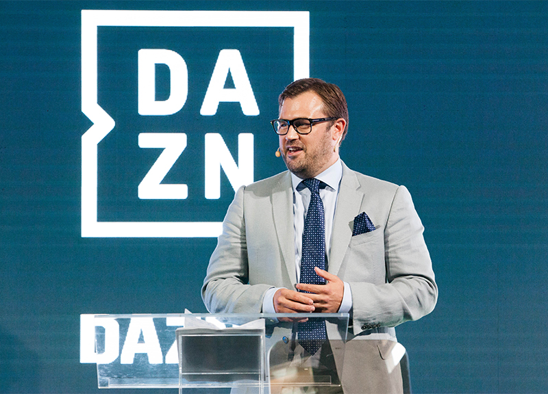 James Rushton CEO DAZN James Rushton CEO DAZN