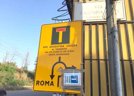 La fine del mondo è a Roma: a Falcognana 500 famiglie isolate da un ponte