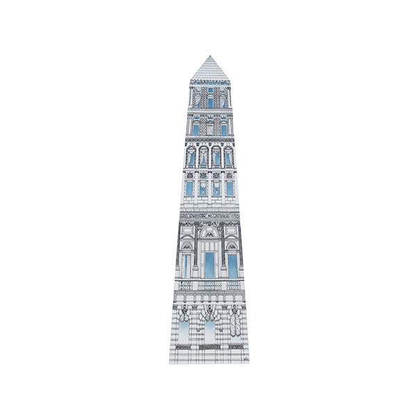 Fornasetti 06 LUMINOUS PANEL OBELISCO CELESTE HR
