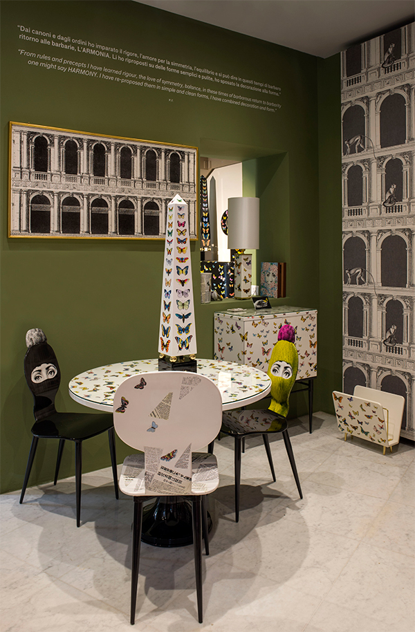 Fornasetti 09  OBELISK FARFALLE AT FORNASETTI STORE