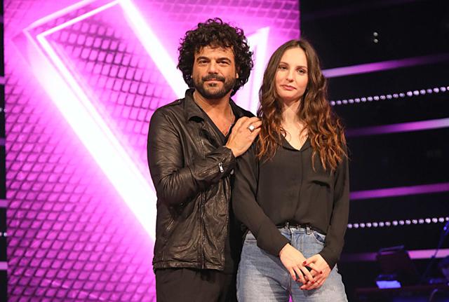 Francesco Renga e Asia Sagripanti (foto Lapresse) Francesco Renga e Asia Sagripanti (foto Lapresse)