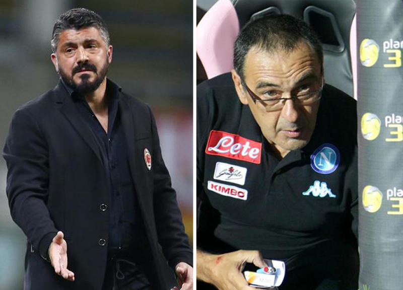 Gattuso-Sarri Gattuso-Sarri